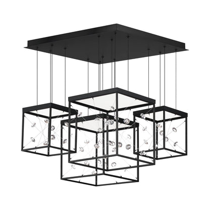Entanglement LED Multi Light Pendant Light.