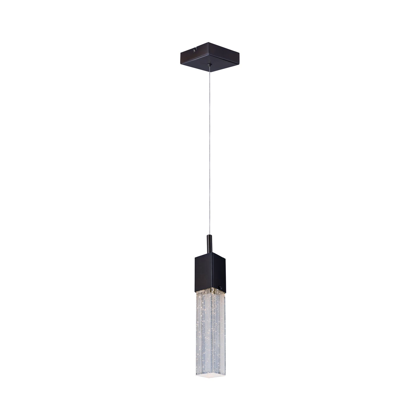 Fizz III LED Mini Pendant Light in Bronze.