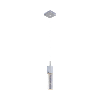 Fizz III LED Mini Pendant Light in Polished Chrome.