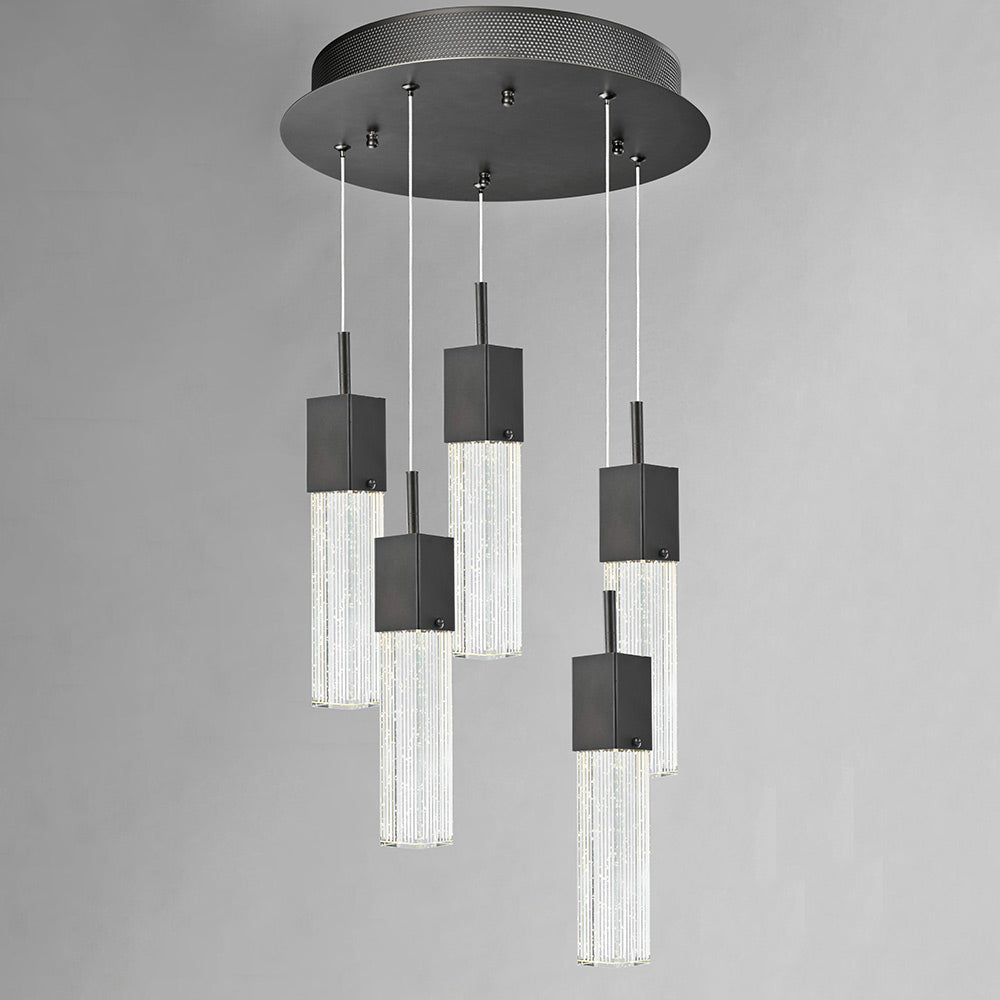 Fizz III LED Multi Light Pendant Light in Detail.