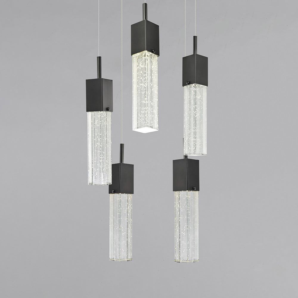 Fizz III LED Multi Light Pendant Light in Detail.