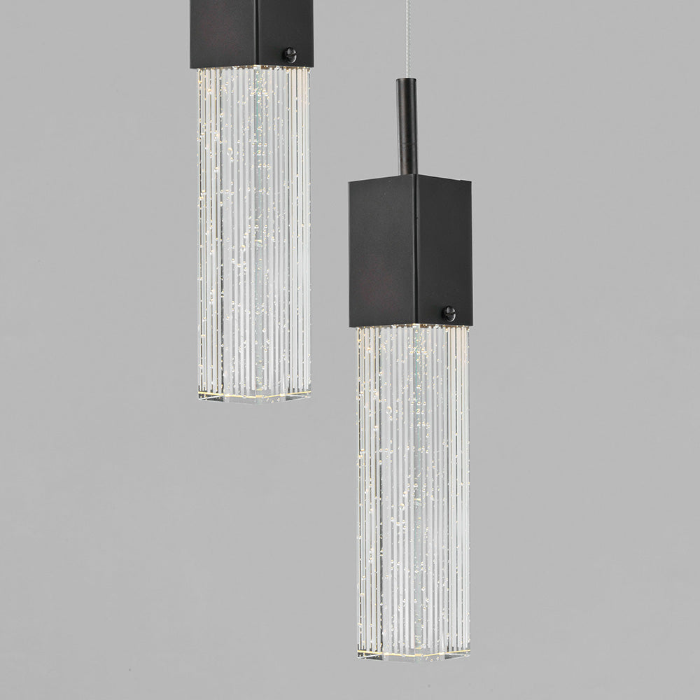 Fizz III LED Multi Light Pendant Light in Detail.