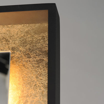 Floating LED Floor Mirror in Detail.