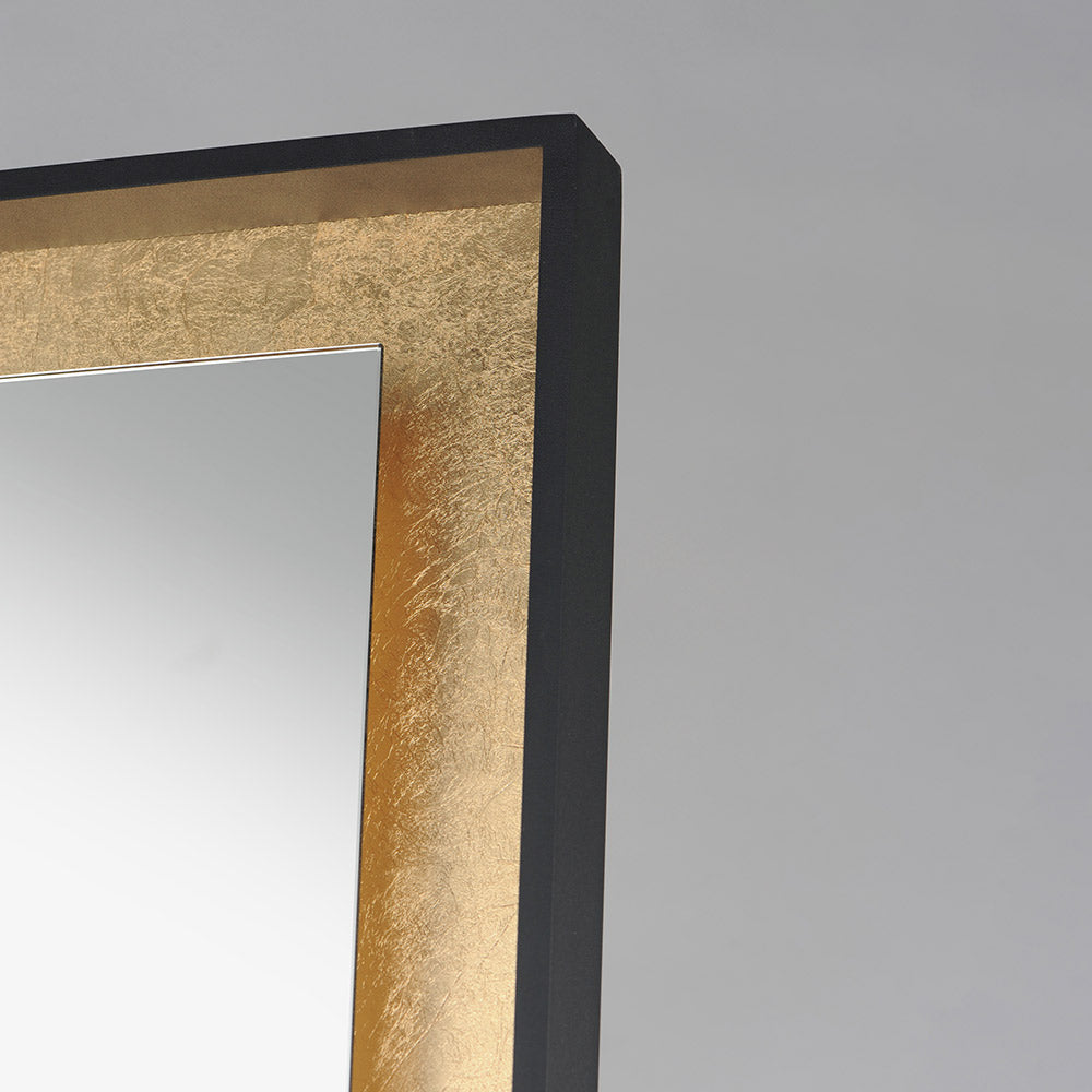 Floating LED Floor Mirror in Detail.