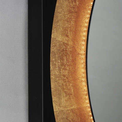 Floating Square LED Wall Mirror in Detail.