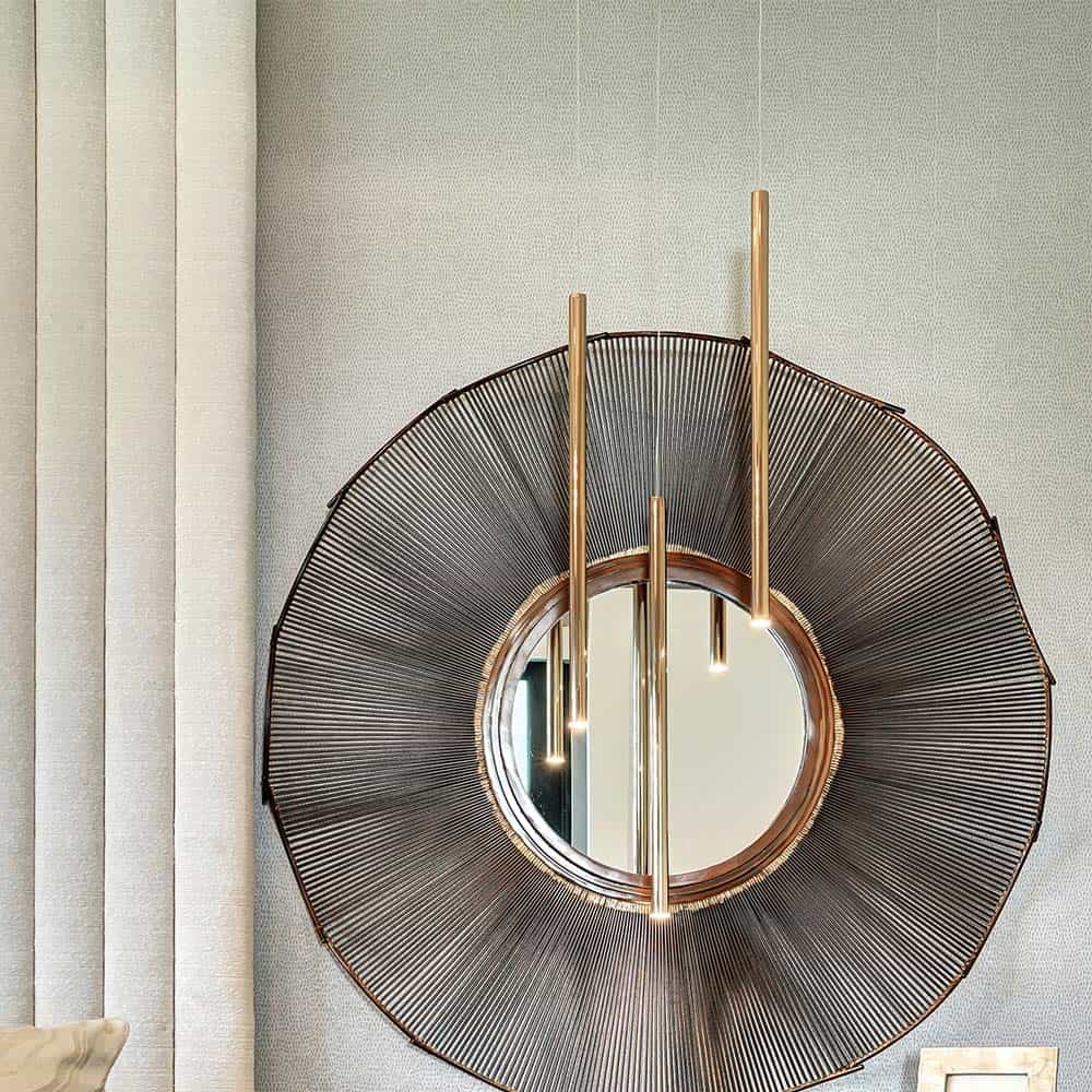Flute LED Mini Pendant Light in Detail.