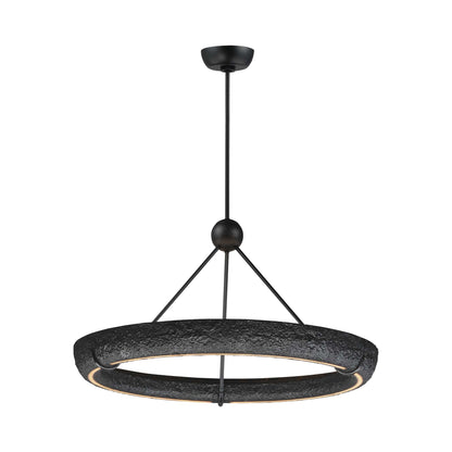 Geist LED Pendant Light in Black (35.5-Inch).