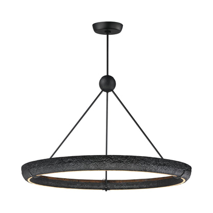 Geist LED Pendant Light in Black (47.25-Inch).