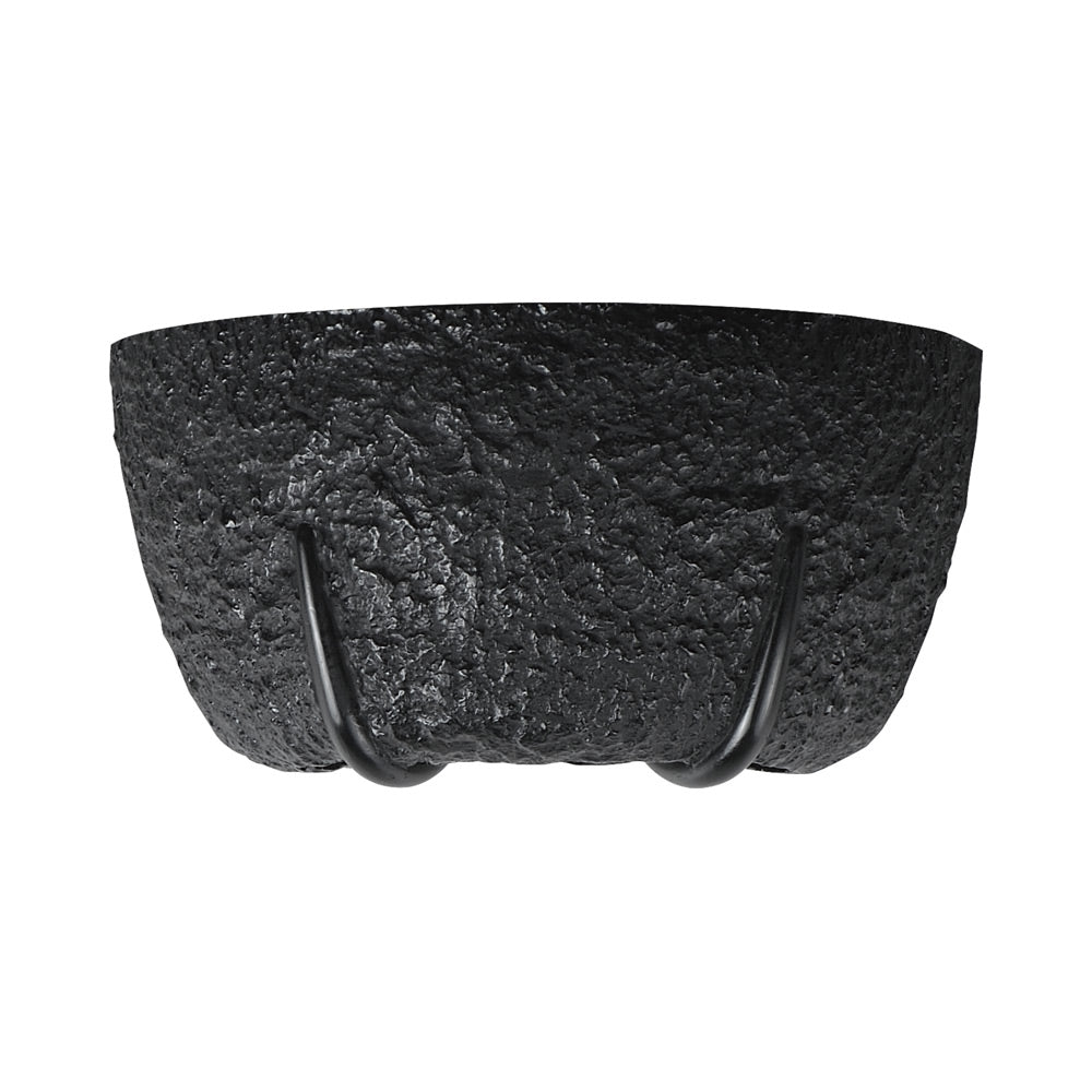 Geist LED Wall Light in Black.