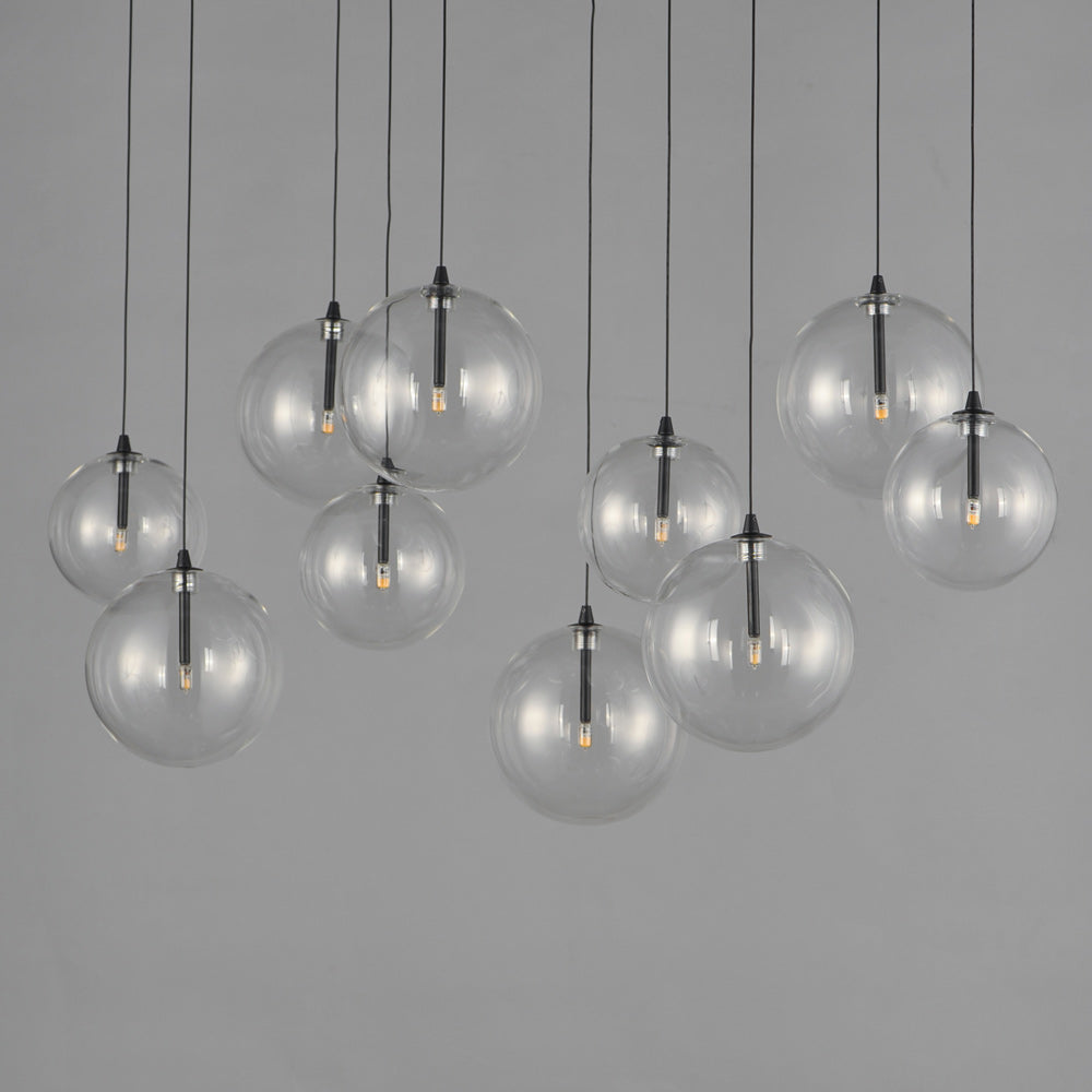 Global Linear Pendant Light in Detail.