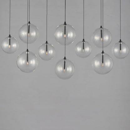 Global Linear Pendant Light in Detail.