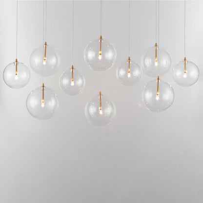 Global Linear Pendant Light in Detail.