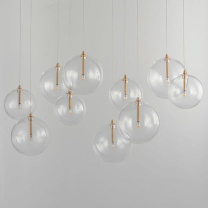 Global Linear Pendant Light in Detail.