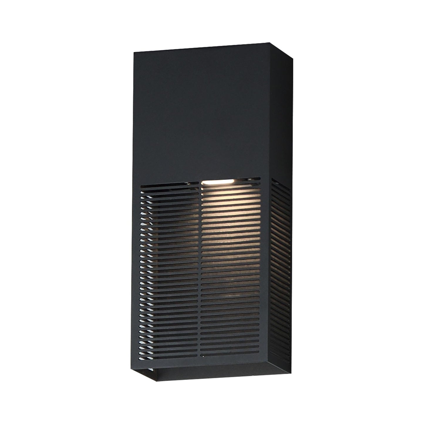 Grate Outdoor LED Single Wall Light.