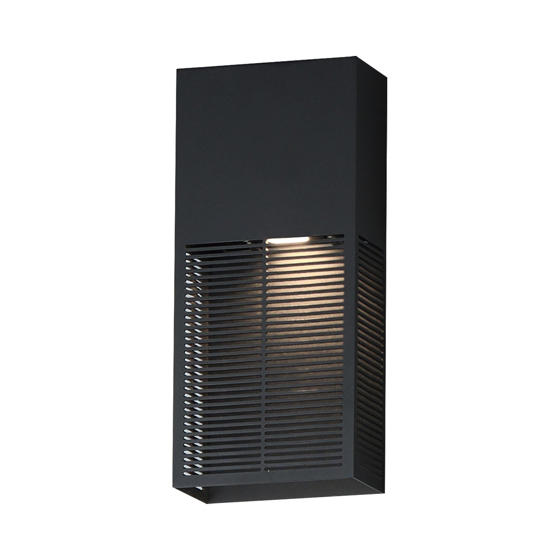 Grate Outdoor LED Single Wall Light.
