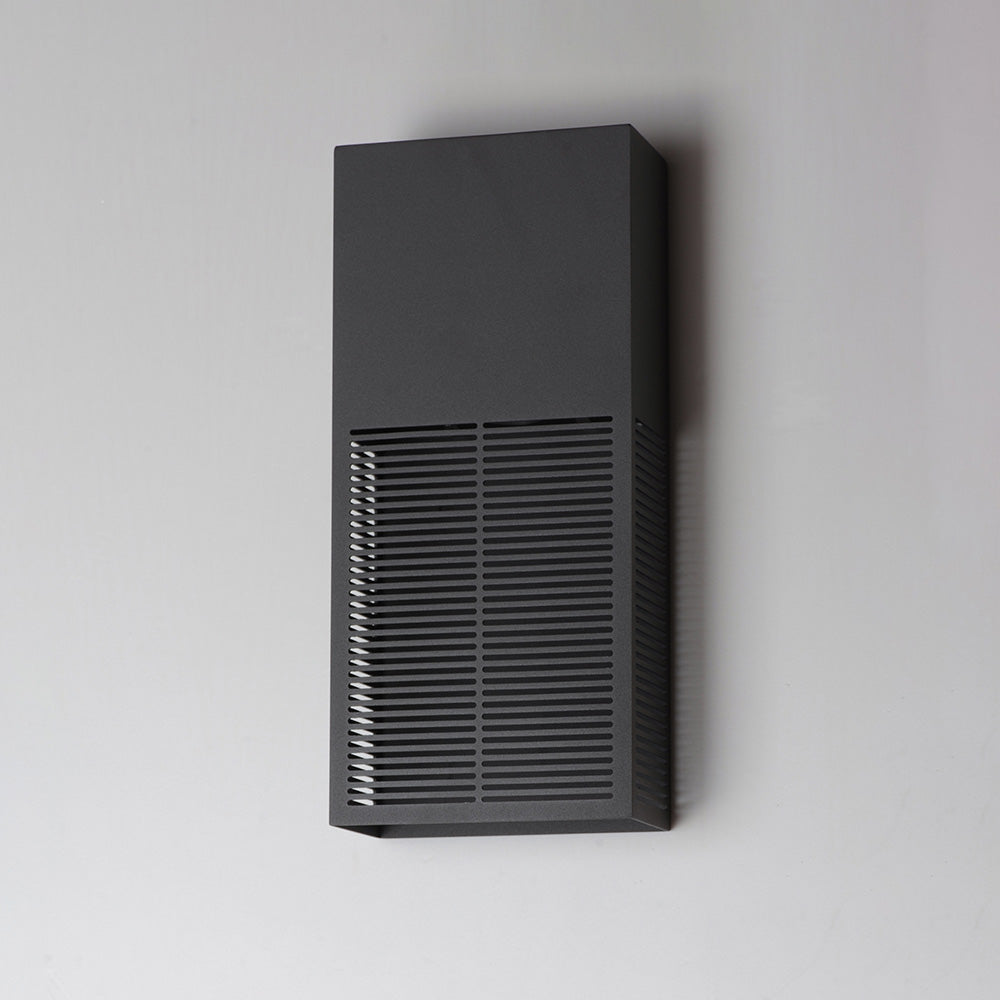 Grate Outdoor LED Single Wall Light in Detail.