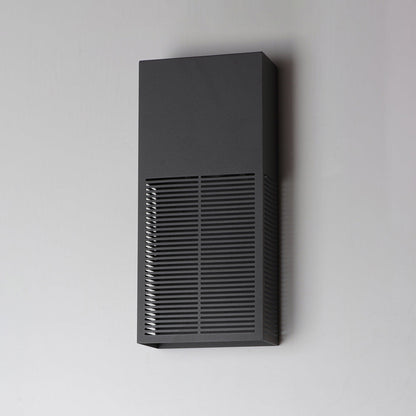 Grate Outdoor LED Single Wall Light in Detail.