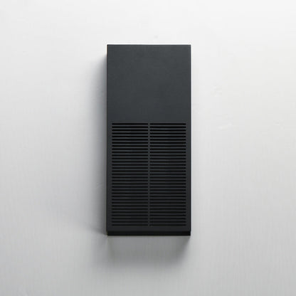 Grate Outdoor LED Single Wall Light in Detail.