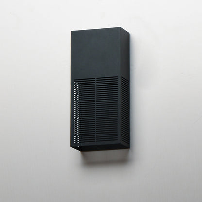 Grate Outdoor LED Single Wall Light in Detail.