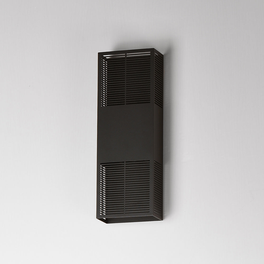 Grate Outdoor LED Wall Light in Detail.