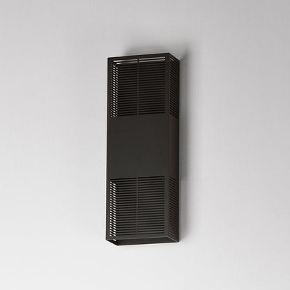Grate Outdoor LED Wall Light in Detail.
