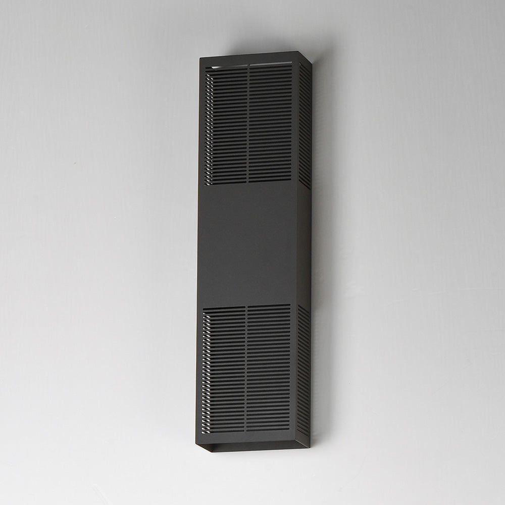 Grate Outdoor LED Wall Light in Detail.