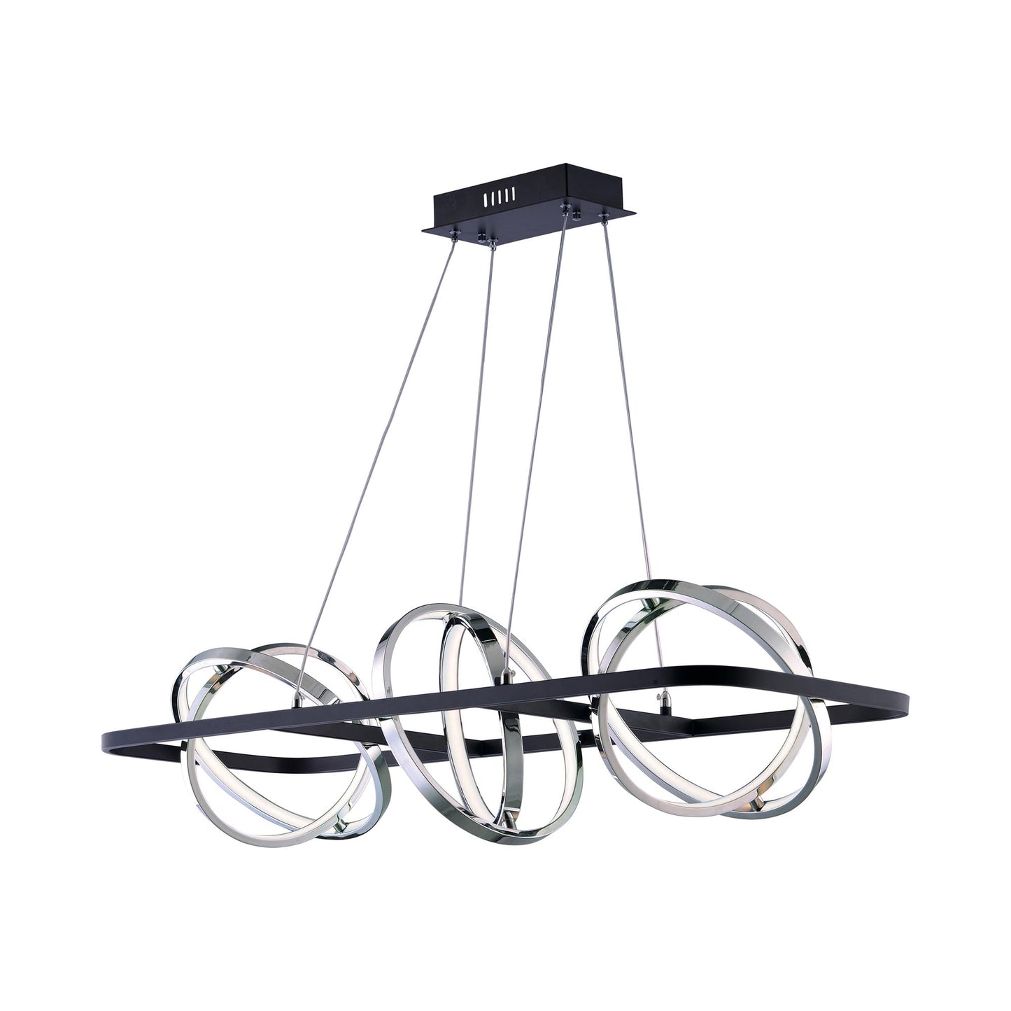 Gyro II LED Linear Pendant Light.