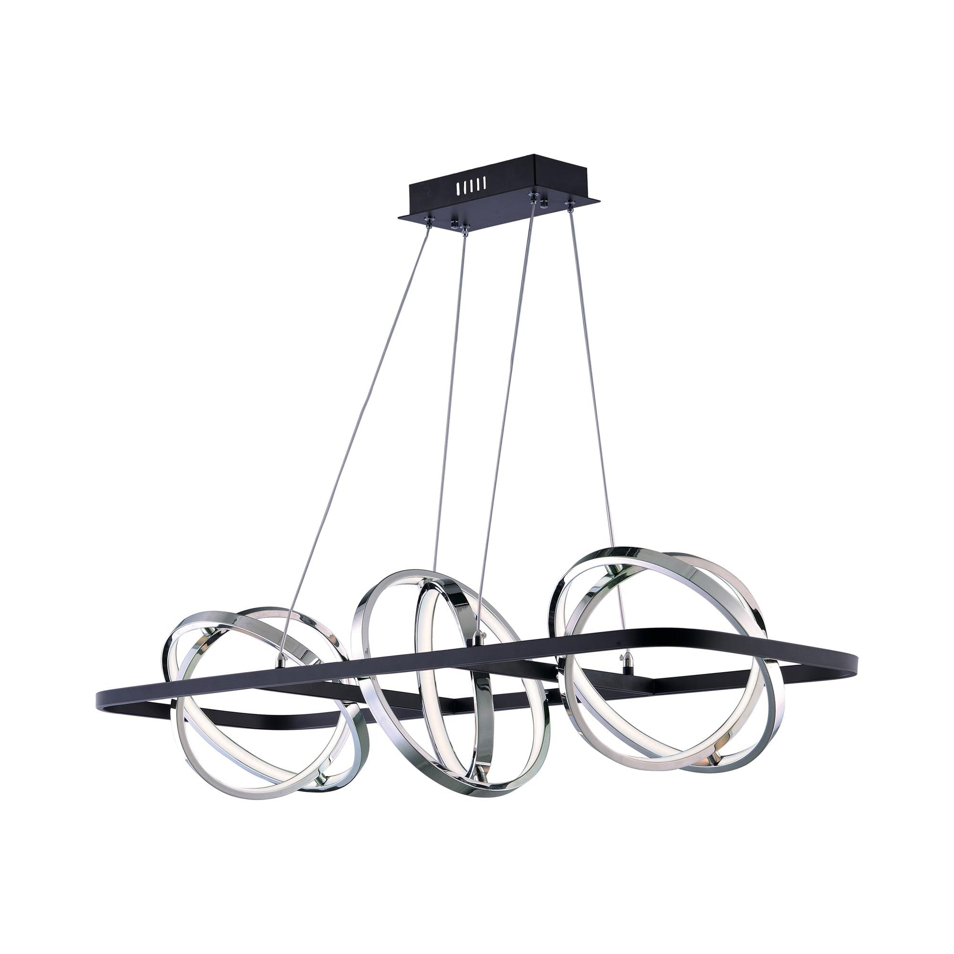 Gyro II LED Linear Pendant Light.