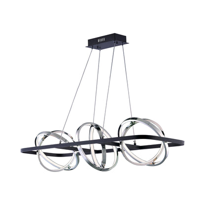 Gyro II LED Linear Pendant Light.