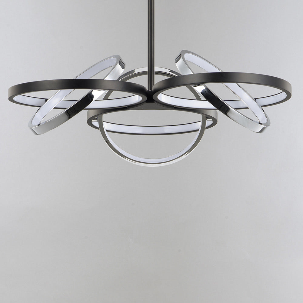 Gyro II LED Multi Light Pendant Light in Detail.