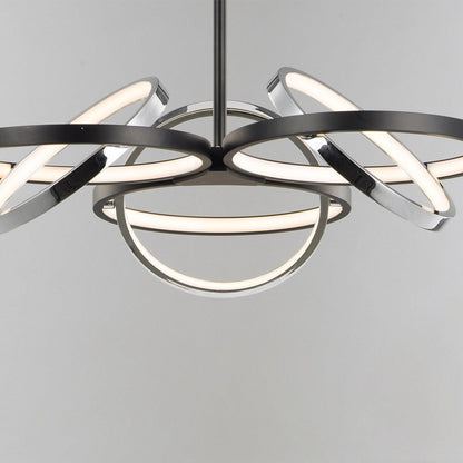 Gyro II LED Multi Light Pendant Light in Detail.
