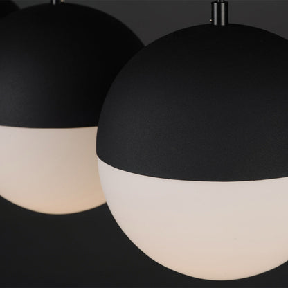 Half Moon Linear Pendant Light in Detail.