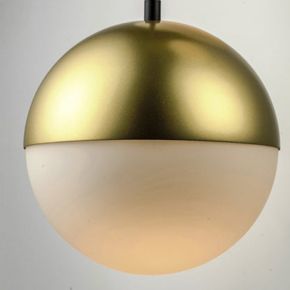 Half Moon Linear Pendant Light in Detail.