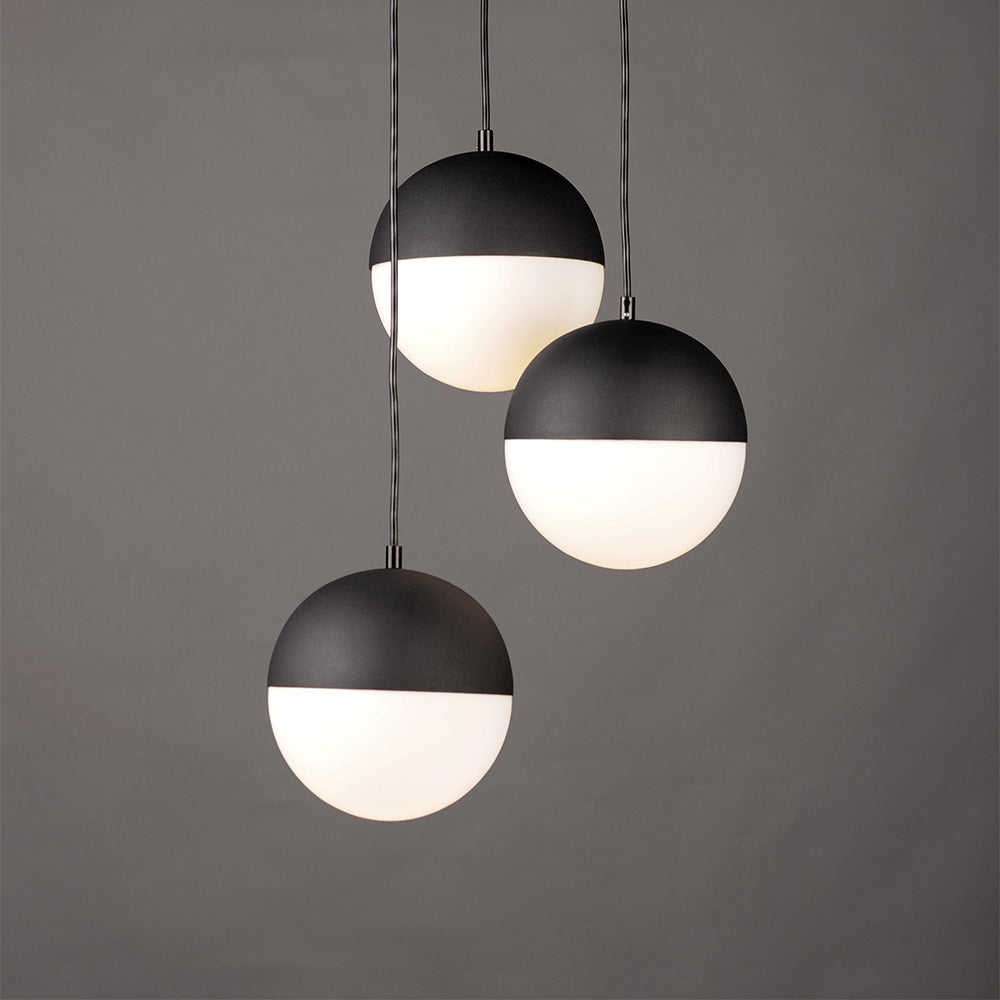 Half Moon Multi Light Pendant Light in Detail.