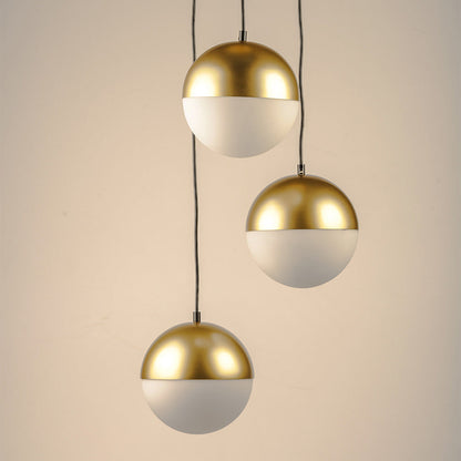 Half Moon Multi Light Pendant Light in Detail.