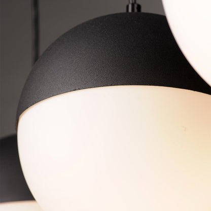 Half Moon Multi Light Pendant Light in Detail.