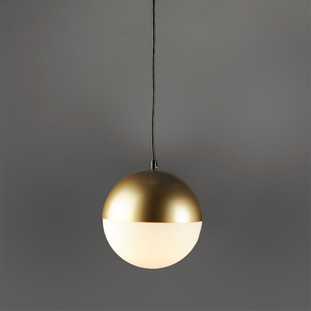 Half Moon Pendant Light in Detail.