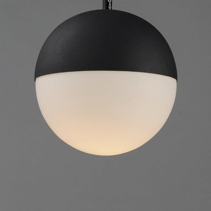 Half Moon Pendant Light in Detail.