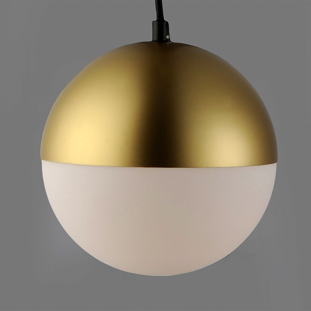 Half Moon Pendant Light in Detail.
