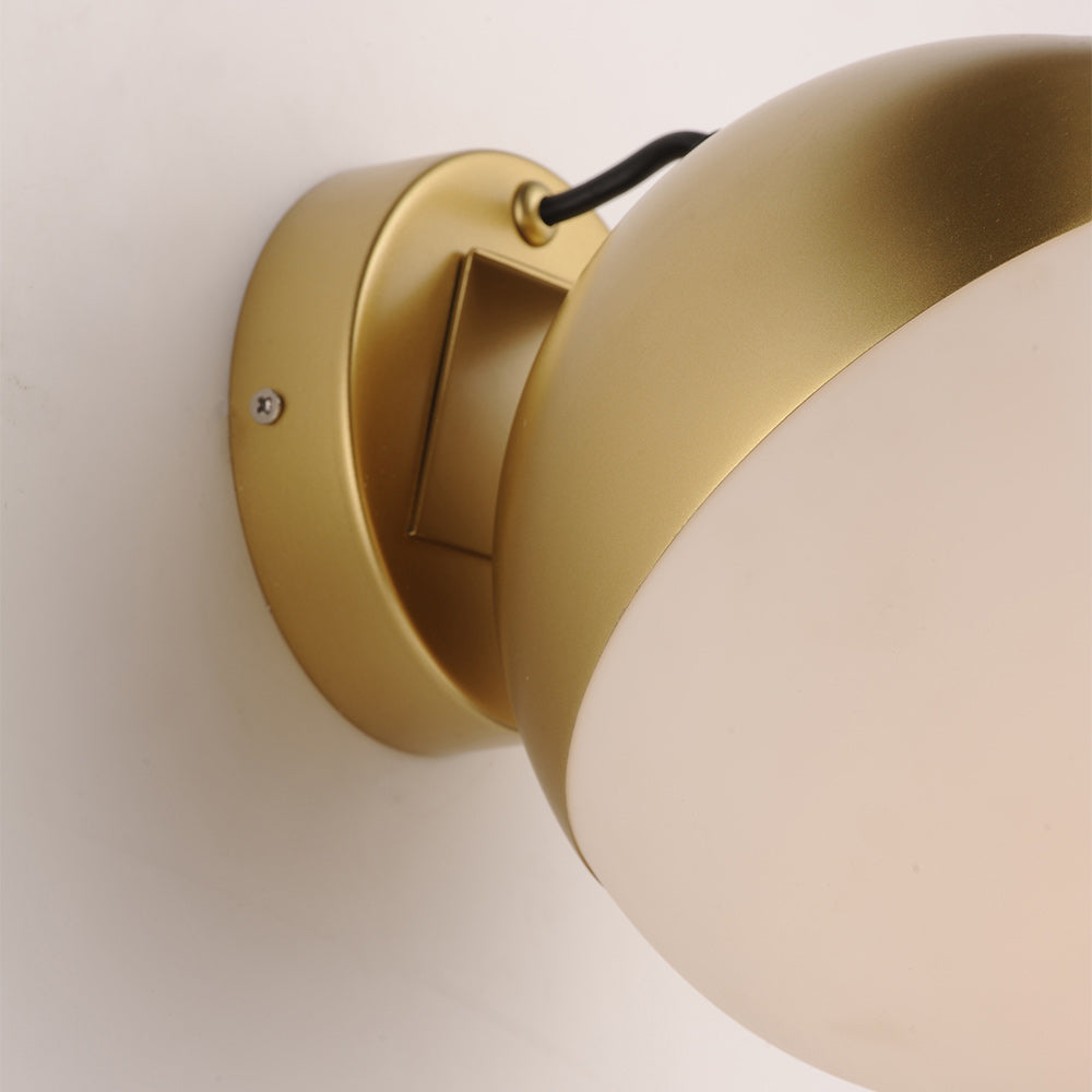 Half Moon Wall Light in Detail.