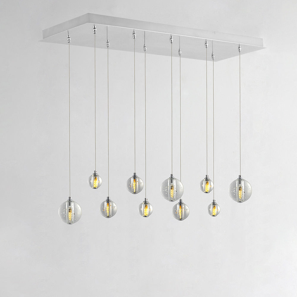 Harmony Linear Pendant Light in Detail.