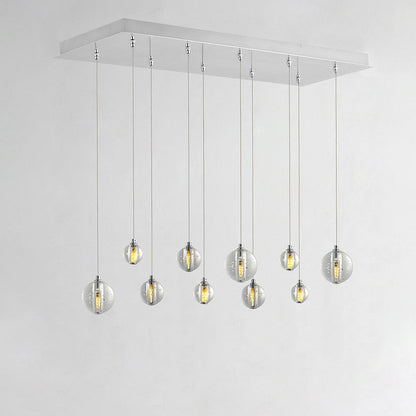 Harmony Linear Pendant Light in Detail.