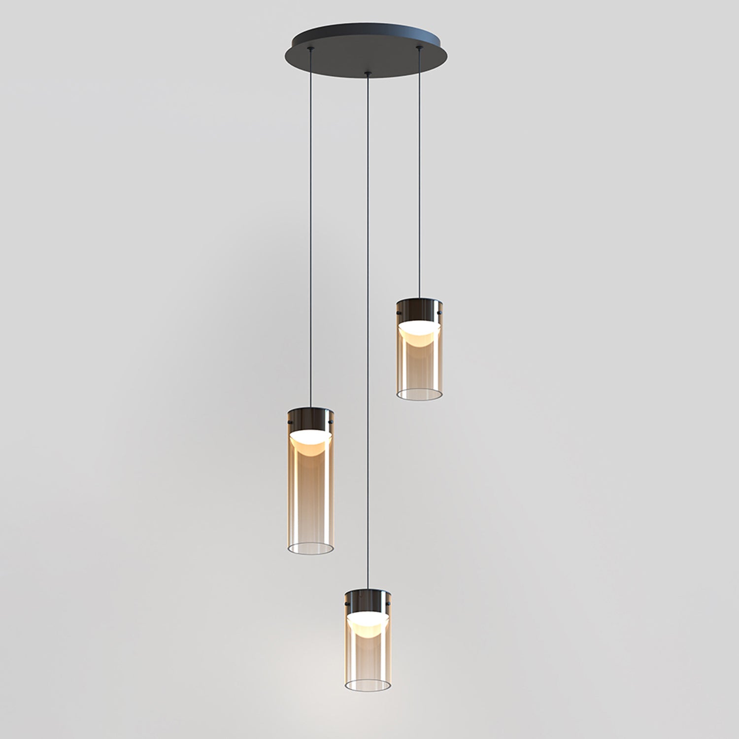 Highball LED Multi Light Pendant Light in Detail.