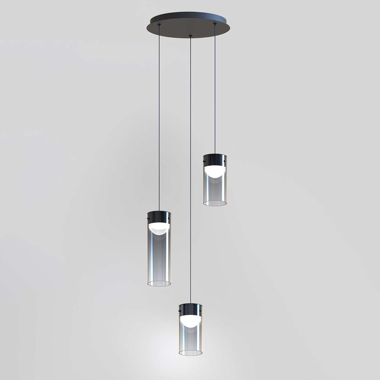 Highball LED Multi Light Pendant Light in Detail.