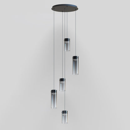 Highball LED Multi Light Pendant Light in Detail.