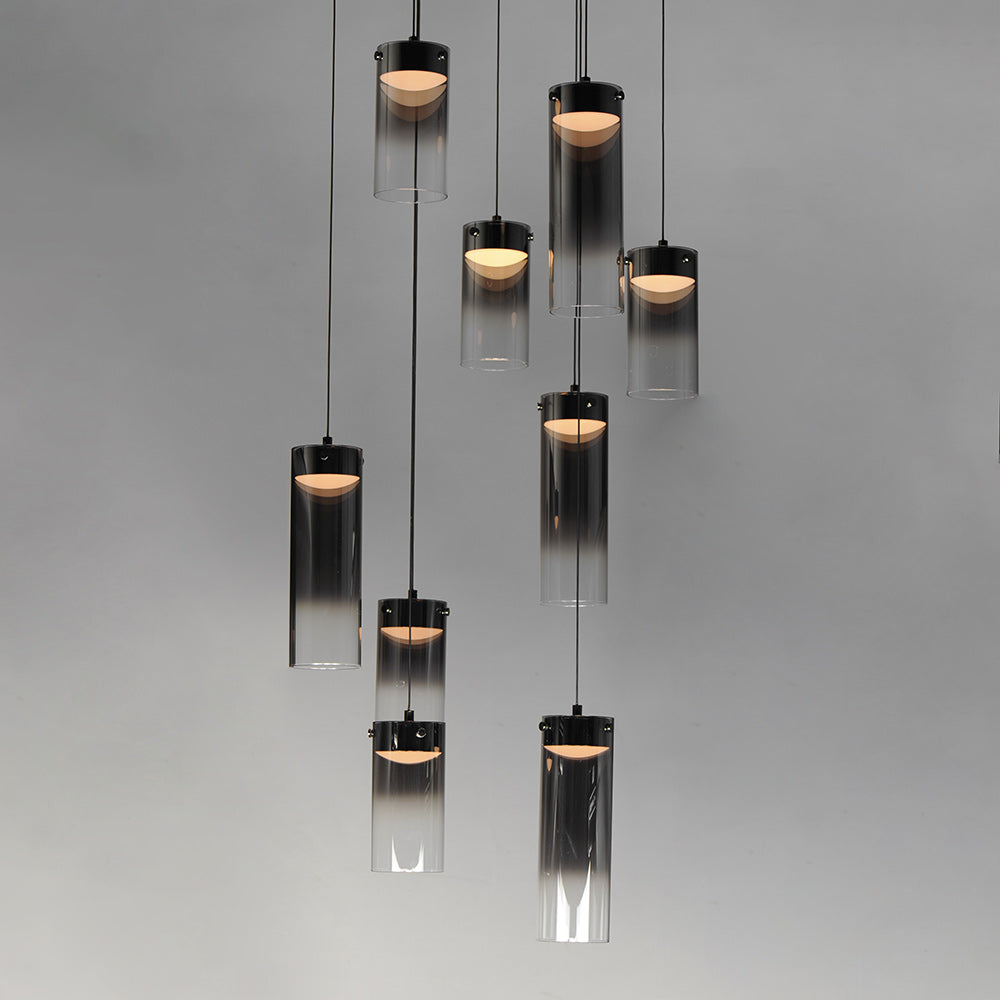 Highball LED Multi Light Pendant Light in Detail.