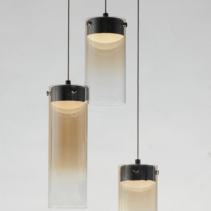 Highball LED Multi Light Pendant Light in Detail.