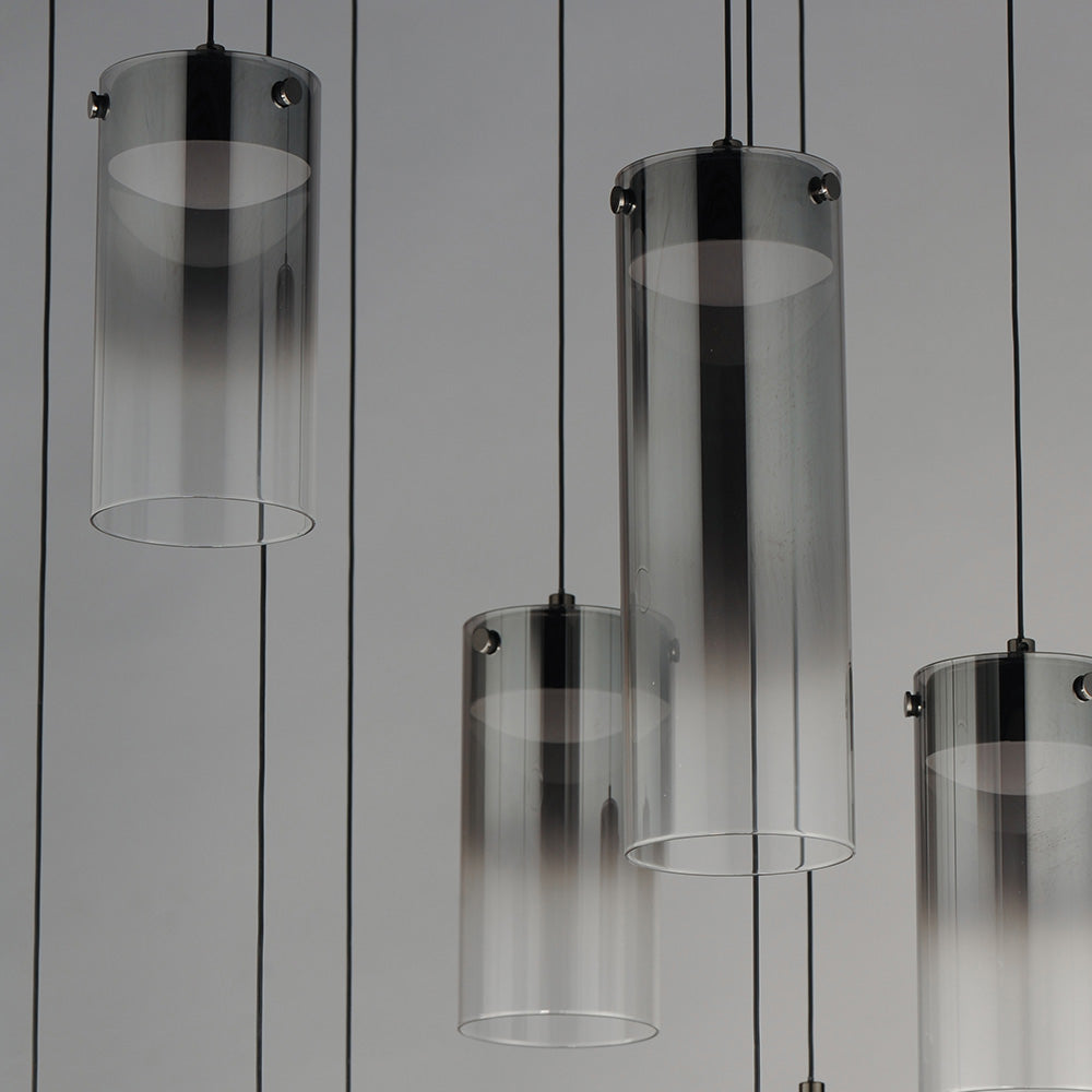 Highball LED Multi Light Pendant Light in Detail.