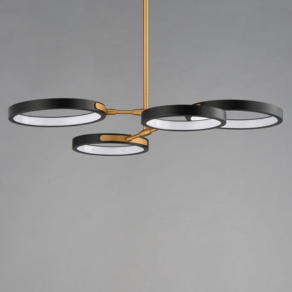 Hoopla LED Chandelier in Detail.