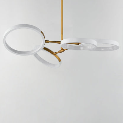 Hoopla LED Chandelier in Detail.